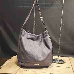 Purple Leather Women's Bag